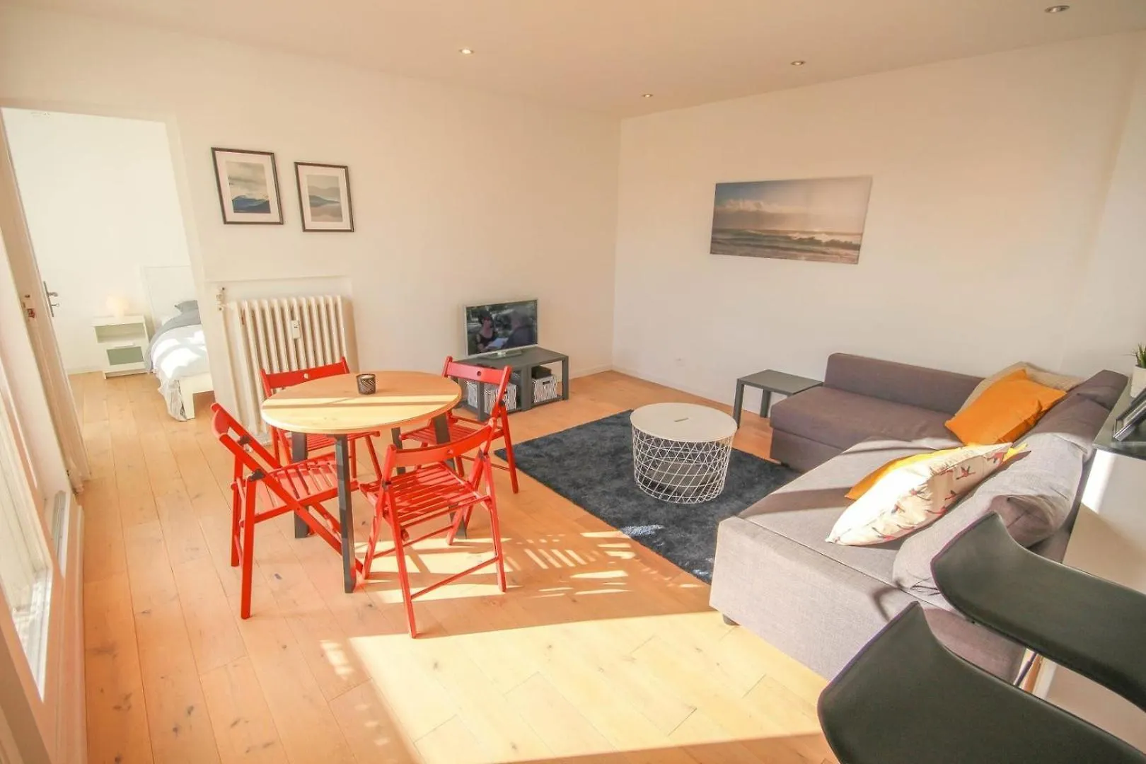 Bright Apartment With Balcony In The Center Lille